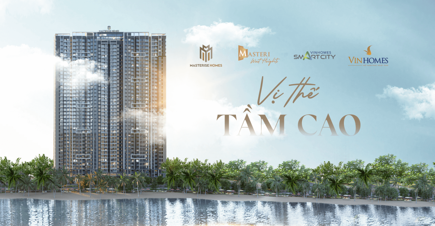 Masteri West Heights kiến tạo một không gian sống chuẩn mực quốc tế